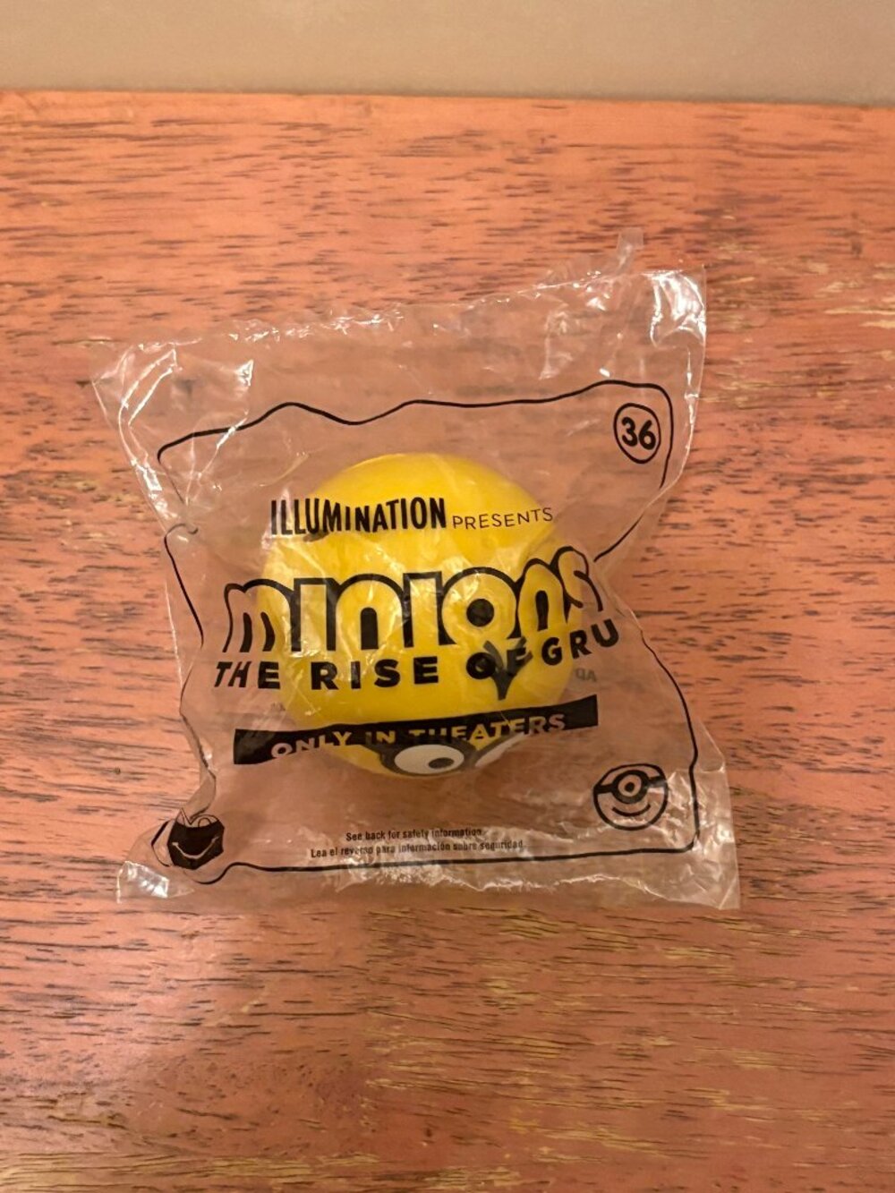 McDonalds Minions The Rise of Gru Happy Meal Toy #36